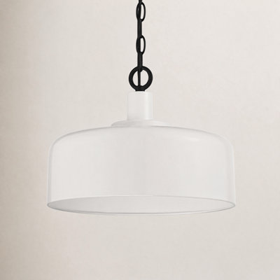 Dellar Dimmable Dome Single Light Pendant