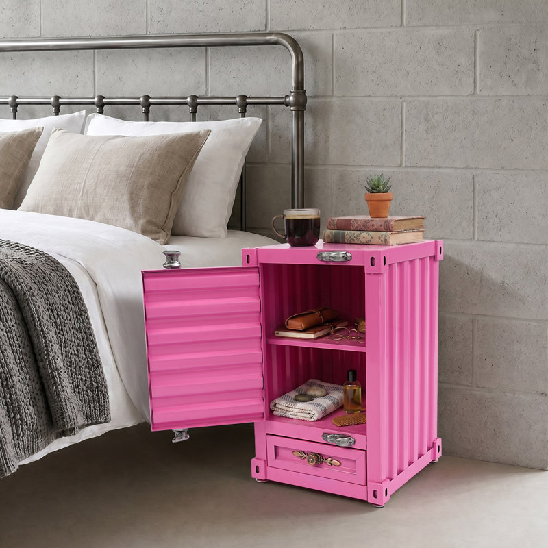 1 -Drawer Accent Chest, Pink
