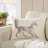 Cotton Reversible Throw Pillow