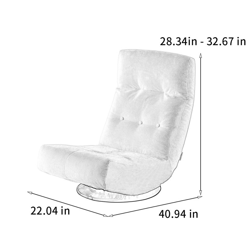 360° rotating multi-functional comfortable lounge