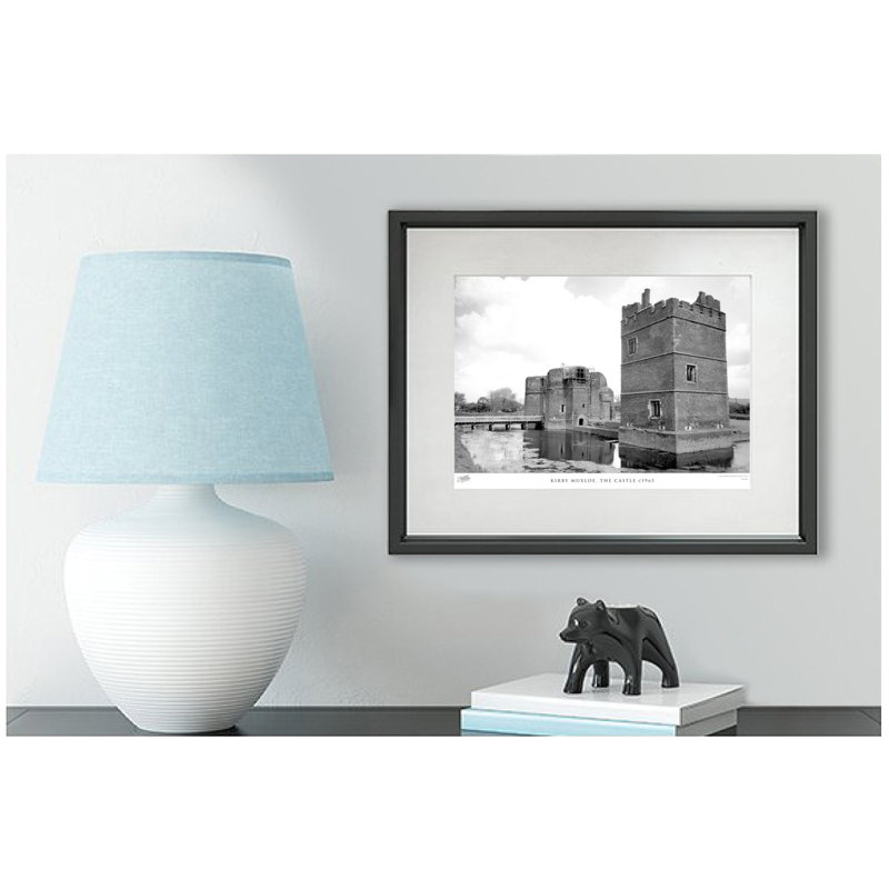 Kirby Muxloe, The Castle C1965 - Single Picture Frame Print, 63.3cm H x 83.5cm W x 2.3cm D