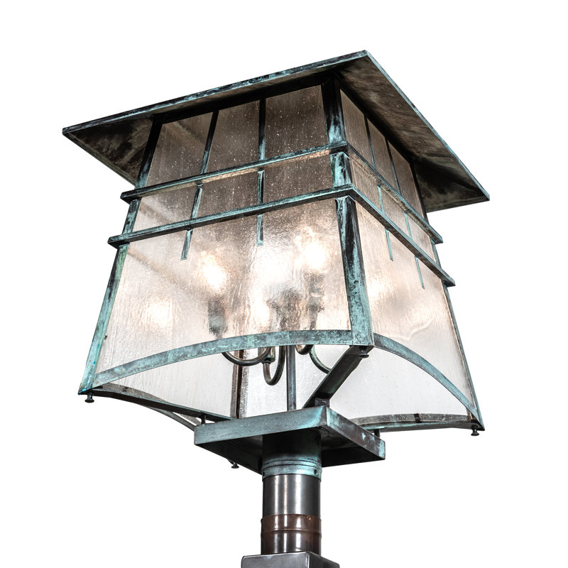 Rustic Lodge 4 - Light Lantern Head