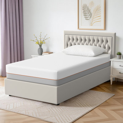 20cm Gel Memory Breathable Foam Mattress with Removable Cover