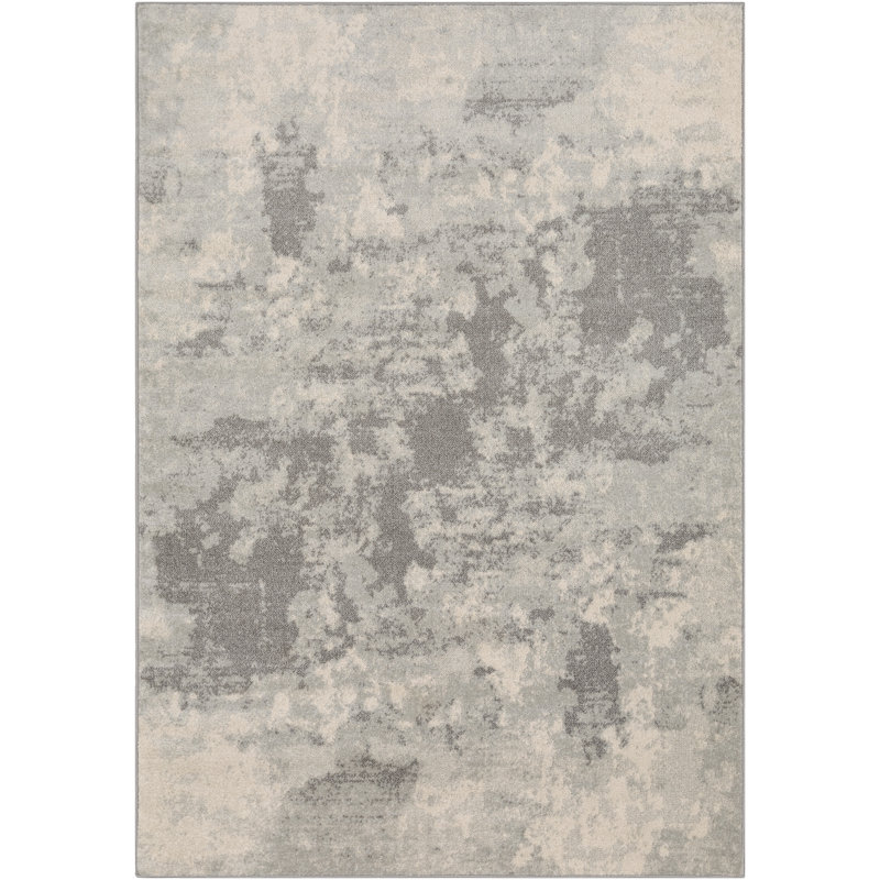 Solt Abstract Indoor Rug, Rectangle 6'7" x 9'