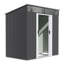 Galvanized Steel Acrylic Storage Shed-124655390