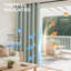 Blackout Lined Curtains W66 x L90 Inch Drop - 2 Panels-621843999