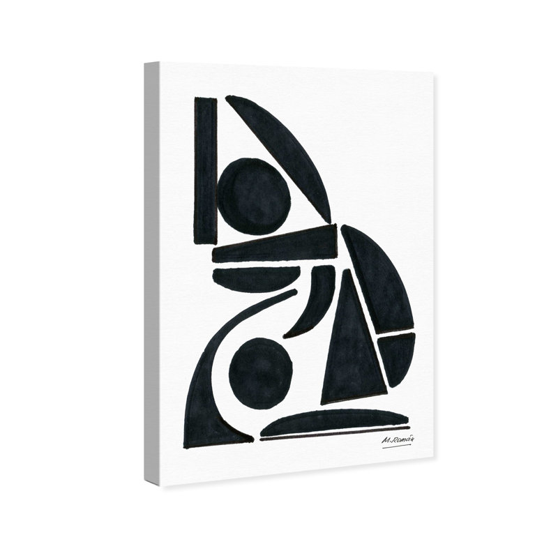 Manuel Roman - Abstracto Print by Oliver Gal, 15"H x 10"W, Gallery Wrapped