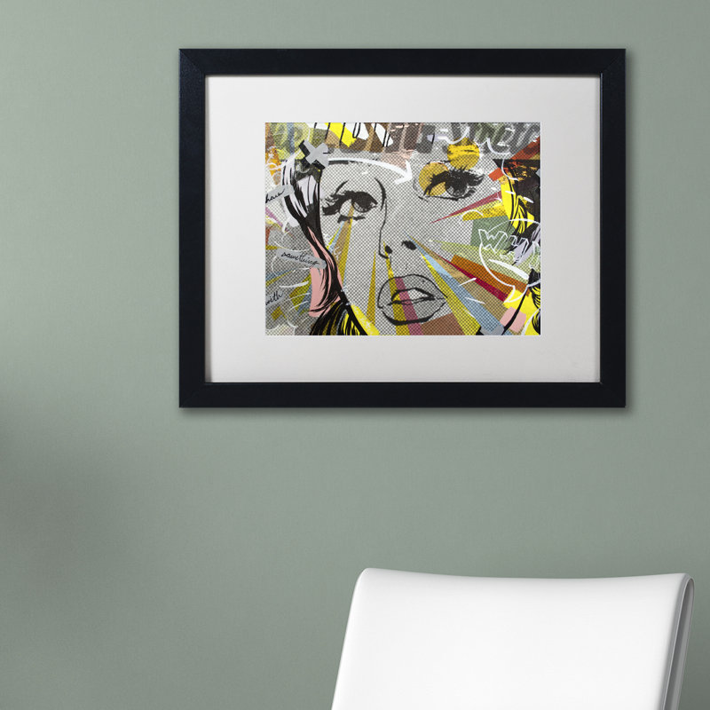 « the long stretch », impression sur toile encadrée, H 11 po x l 14 po x P 0,5 po, Blanc