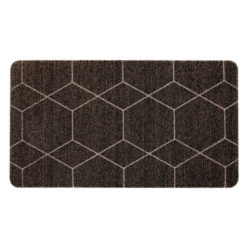 Tapis de cuisine anti-fatigue antimicrobien antidérapant 20 po x 36 po Molasses