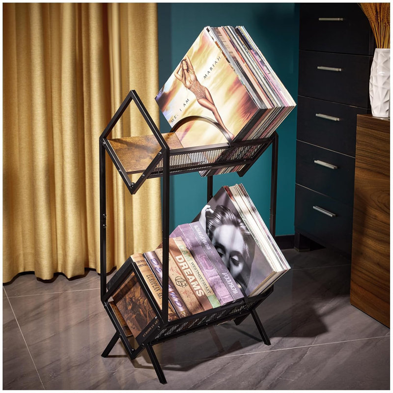 Porte-disques en vinyle, étagère de rangement LP