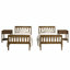 Lit superposé simple au-dessus de simple en bois massif avec table de chevet 3 pièces Aon Ames-1403198480-1403135154