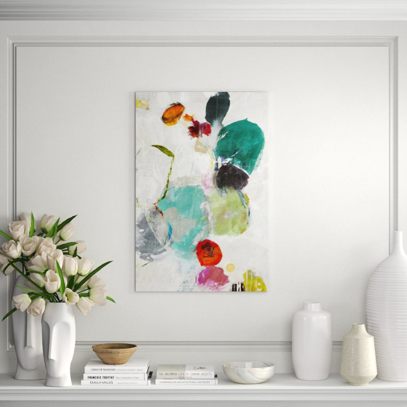 Enchanted III Painting by Emma Brooks, Glass Coat, 70" H x 47" W