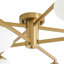Plafonnier semi-encastré Priella de style Mid-Century à 6 lumières en laiton et verre elliptique-1824550831-1836777047