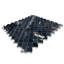 10" x 9" Marble Fish Scale Mosaic Wall & Floor Tile