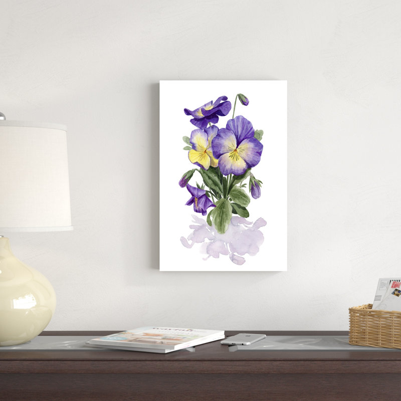 Viola Pansies II, H 18 po x l 12 po
