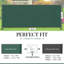 Fabric Fence 30cm H x 20cm W Fabric Fence Panels Included