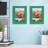 Green Wood Picture Frame - Set of 2