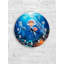 Horloge murale en verre trempé méduse bleue, décoration intérieure unique, style moderne, thème océan, horloge silencieuse, prête à accrocher-1579030177-1579030180