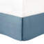 Édredon très grand lit bleu 8 pièces - motif floral aquarelle, impression de coton botanique réversible en tissu lavable à la machine, oreillers