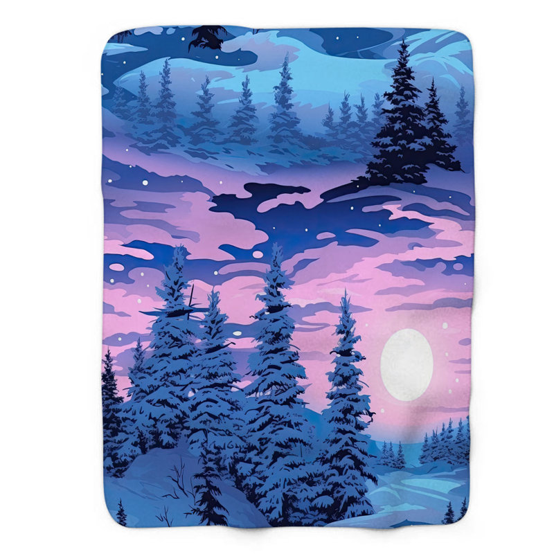 Throw Blanket, 60" W x 80" L