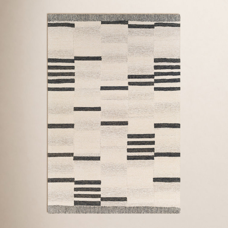 Uptown Hand Tufted Wool Geometric Indoor Rug