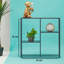 Jiovanna 81cm H x 80cm W Metal Standard Bookcase