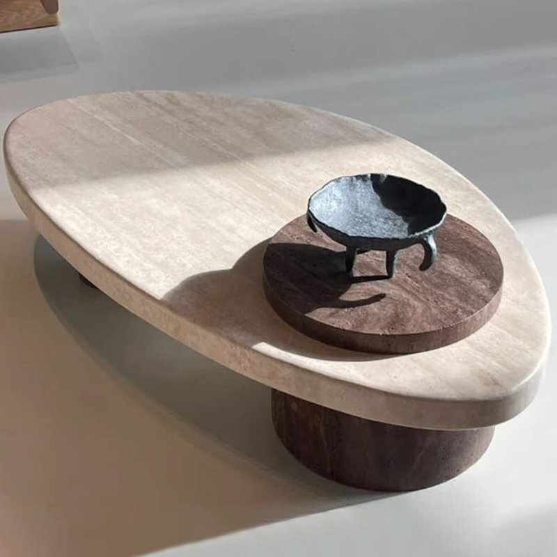 Table basse Modern, H 16,9 po x L 55,1 po x l 32,7 po