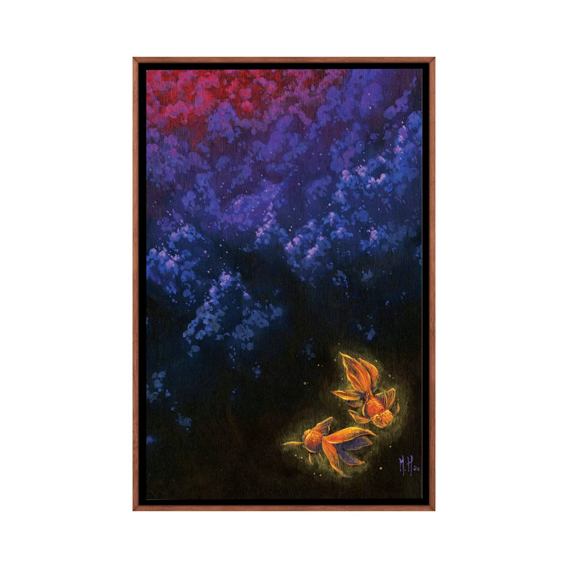 Shelter by Martin Hsu - Print on Canvas, 101.6 cm H x 66.04 cm W, Classic Brown Wood Framed