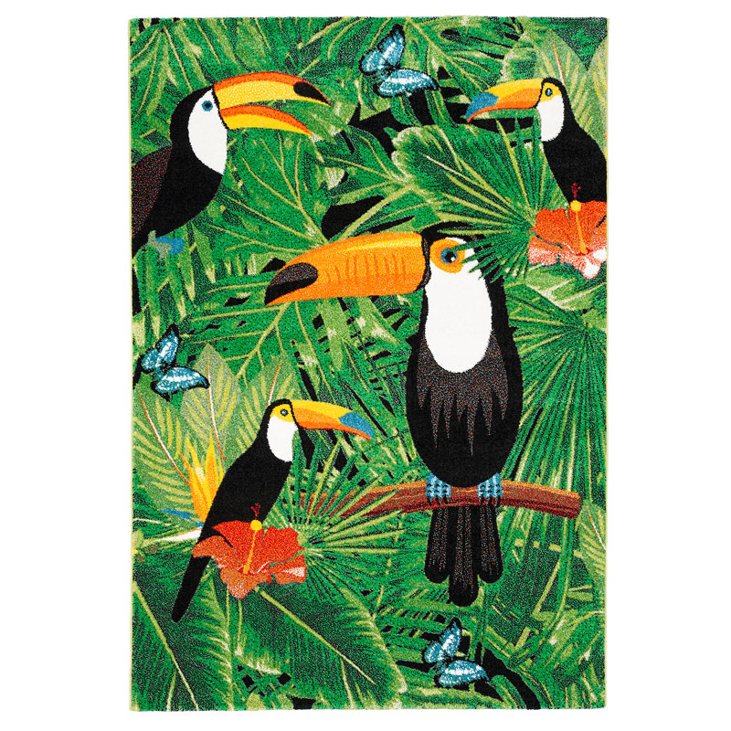 Nola Animal Print Area Rug, Rectangle 200 x 290cm