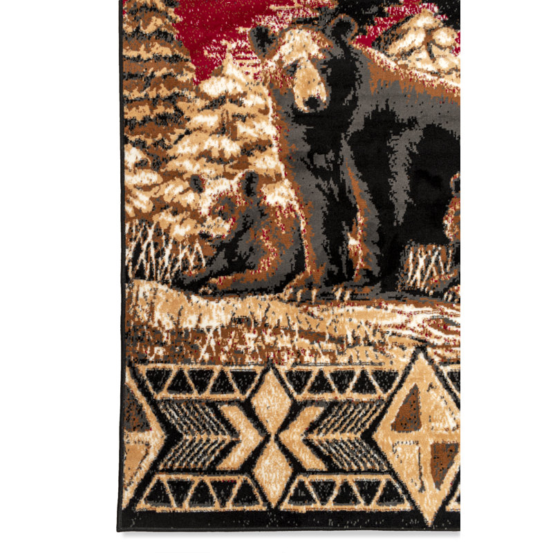 Hultgren Indoor Rug, Rectangle 2' x 4'