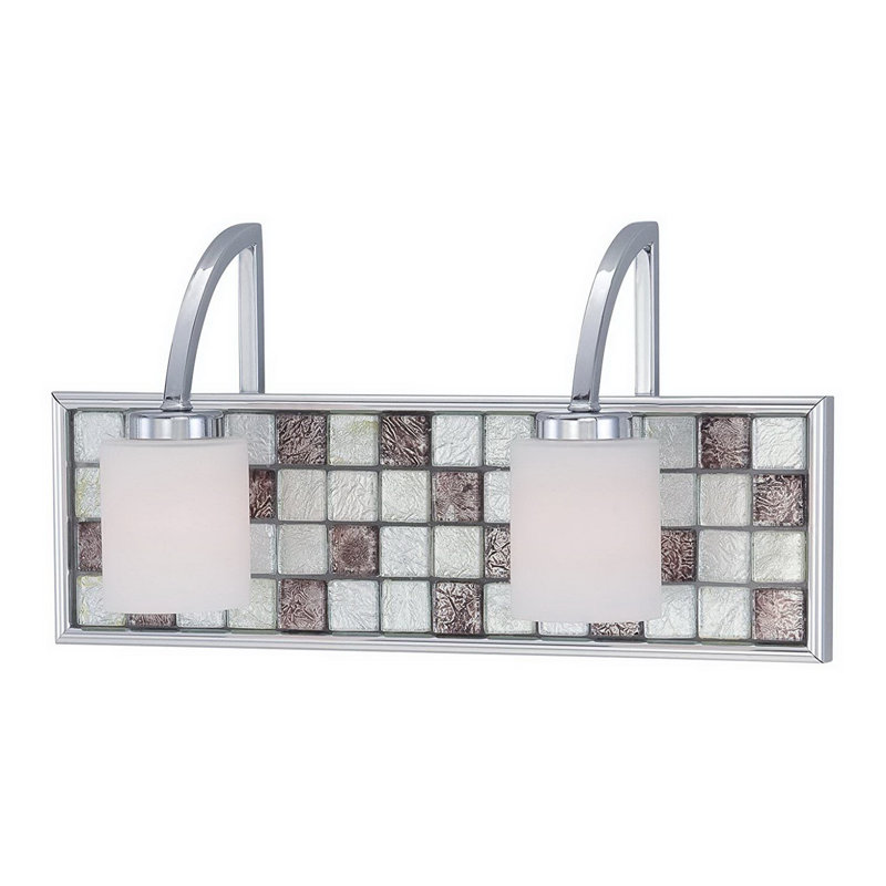 Éclairage pour meuble-lavabo 2 lumières del Cotten
