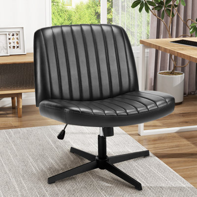 Chaise de bureau pivotante sans accoudoirs Ovidia
