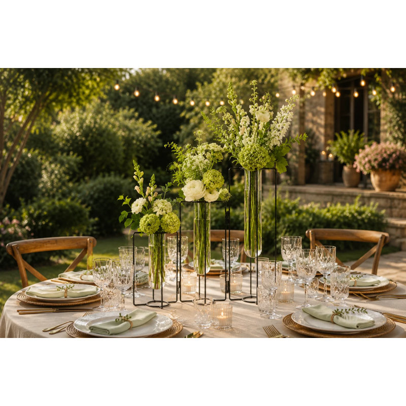 Issleib Handmade Metal Table Vase