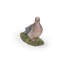 Statue de jardin deuil sur gazon en deuil