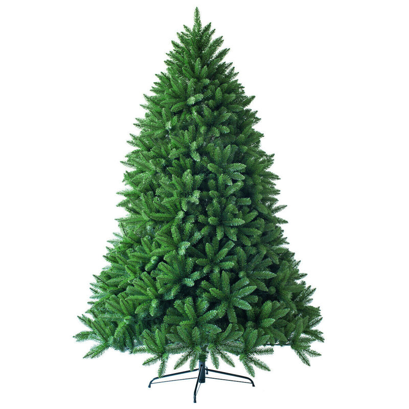 Sapin de Noël artificiel vert, H 7,5 pi