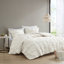Ensemble de housse de couette en coton 3 pièces avec traitement antimicrobien et design élégant King / Cal King-119068653