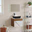 Meuble-lavabo autoportant avec lavabo