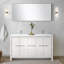 Ensemble de meuble-lavabo double 60 po avec miroir Lafarre-97832508-113107985