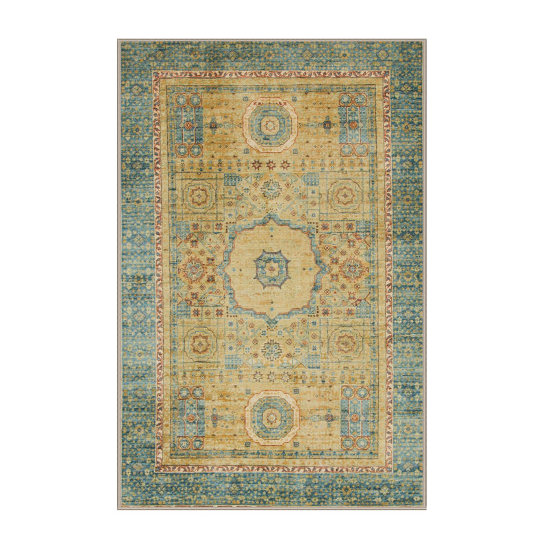Abstract Indoor Rug, Rectangle 5' x 8'