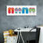  «Sea Sand Sun VII» par Courtney Prahl, art mural sur toile, 36 po x 12 po