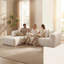 Canapé modulaire en L 107,9 po avec canapé Boneless Couches.-814864173-814864178