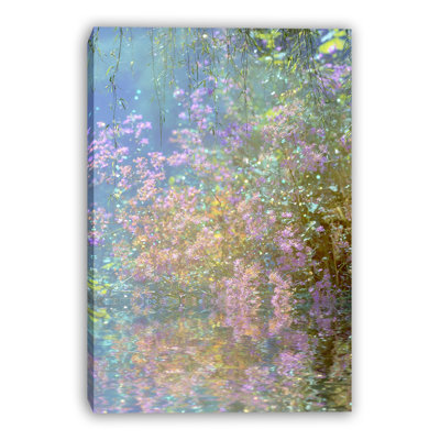 Lavender Mist Waters Wrapped Canvas Wall Art