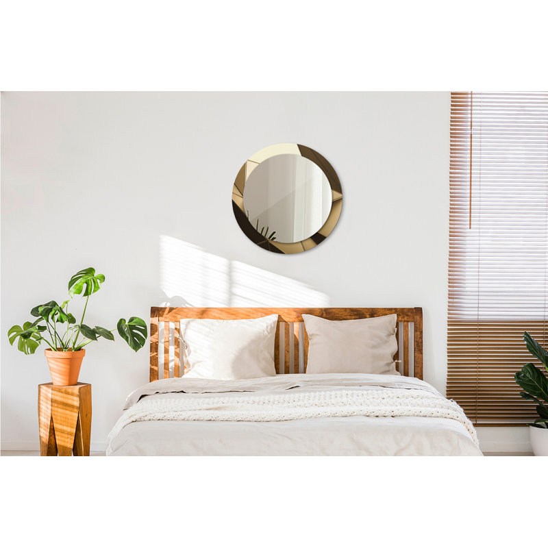 Huldar Glass Flat Wall Mirror