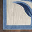 Tapis intérieur / extérieur bleu / gris Alayia-822732477