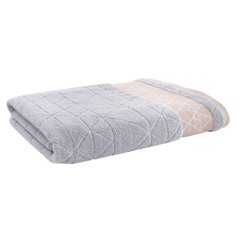 Linear Diamond Bath Sheet Single