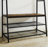 6 Pair Solid Wood Shoe Rack