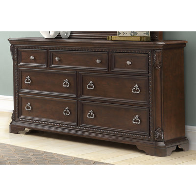 Commode 7 tiroirs en acajou