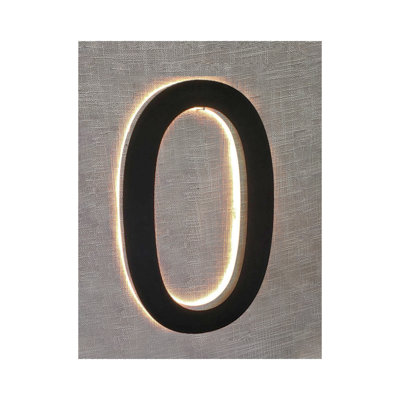 2'' H Weather Resistant Steel House Number