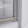 Prime 33" W x 33" D x 74.75" H Semi-Frameless Round Sliding Shower Enclosure with Fixed Panel and Base Included