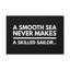 A Smooth Sea - Wrapped Canvas Print-461362863